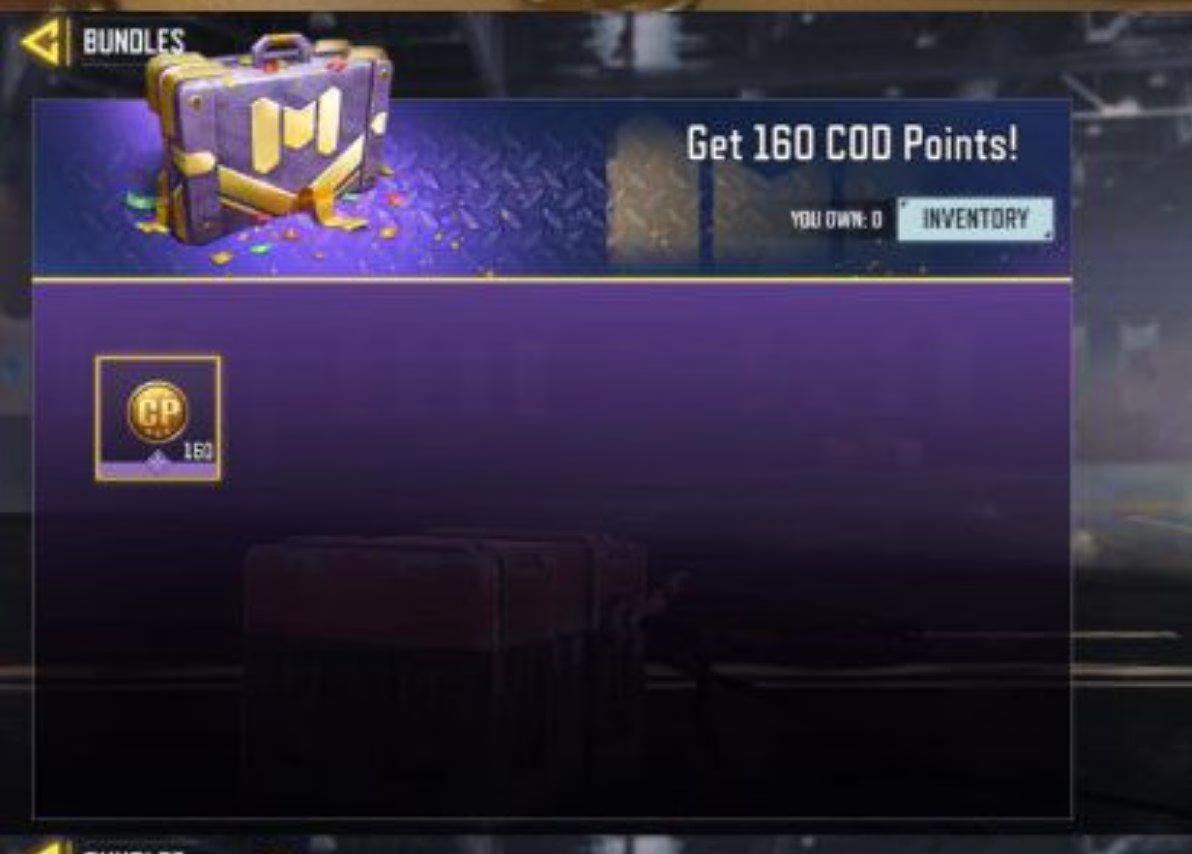 لیمیت آفر 160 سیپی 💰