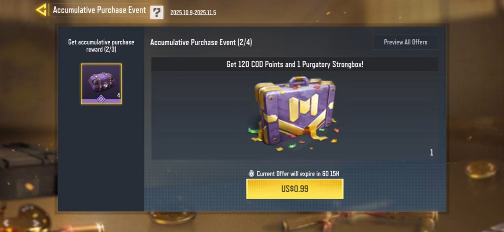 افر 120 سیپی کالاف دیوتی موبایل